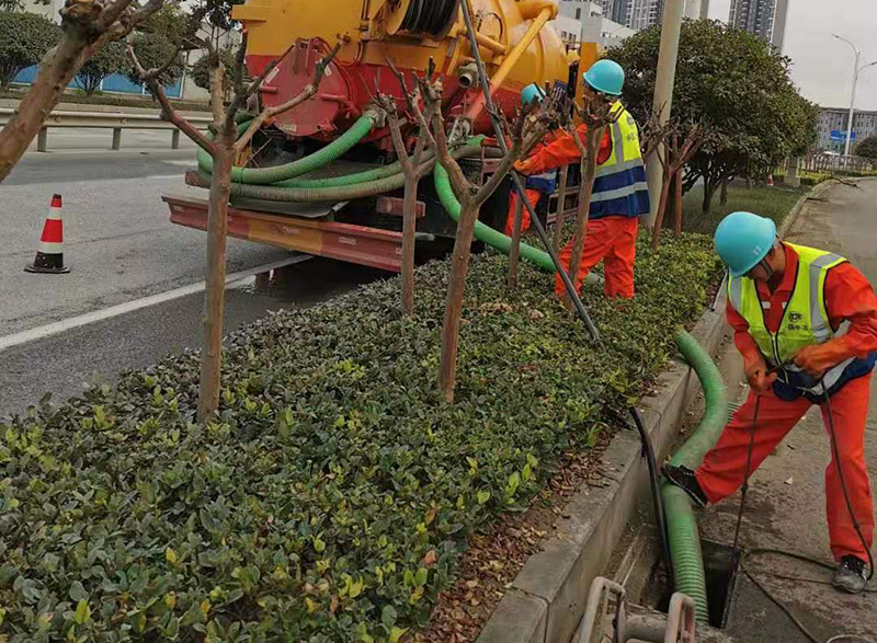 汉川市政管道清淤